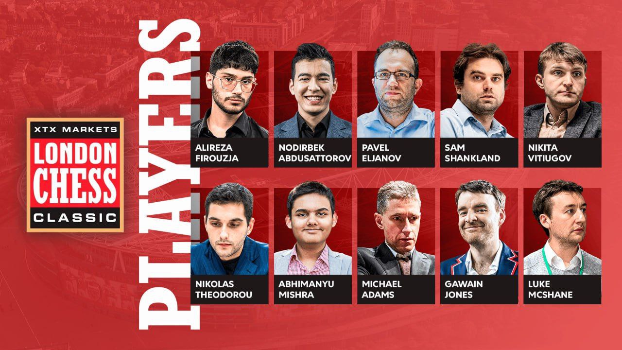 Cтартував London Chess Classic: Павло Ельянов серед елітних гросмейстерів