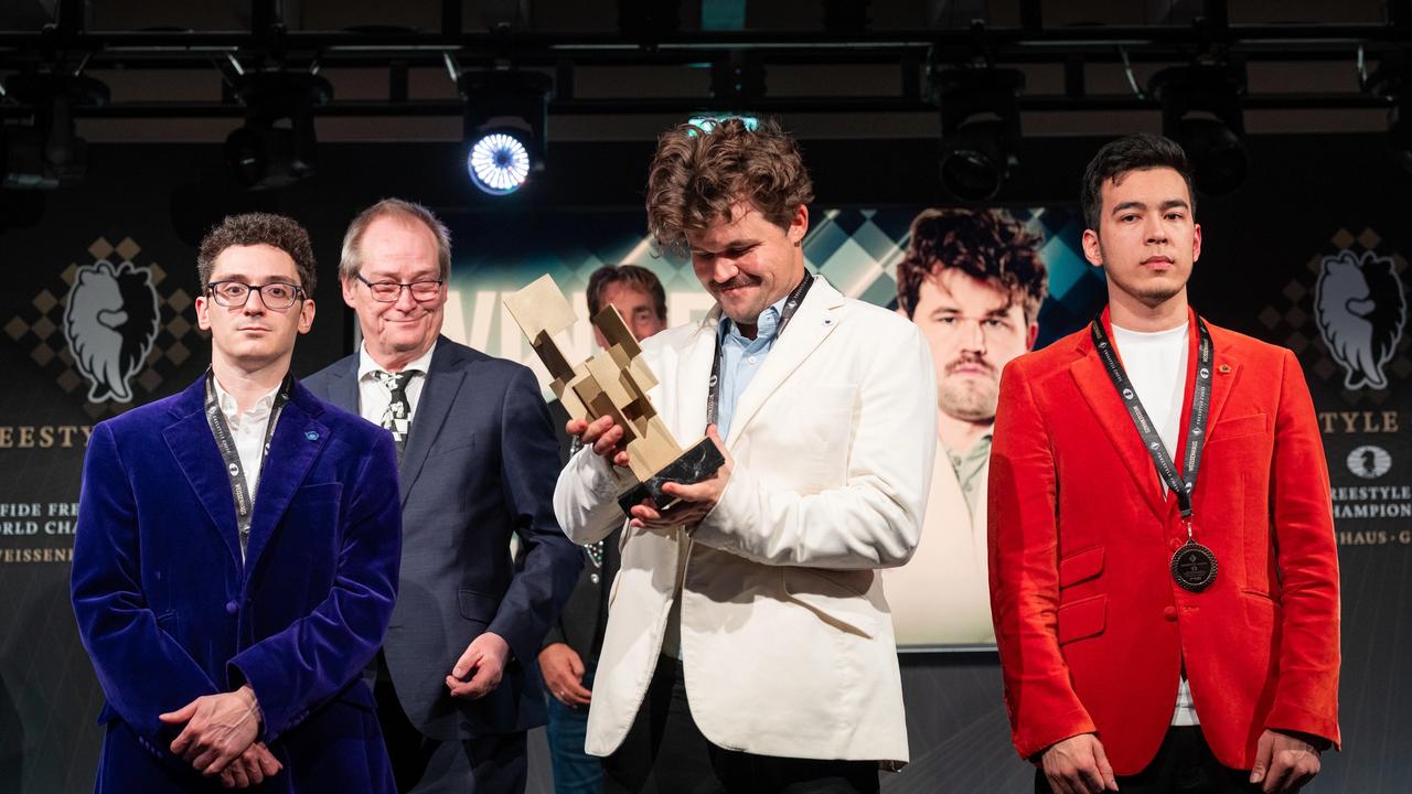 Церемонія нагородження чемпіонату з шахів Фішера