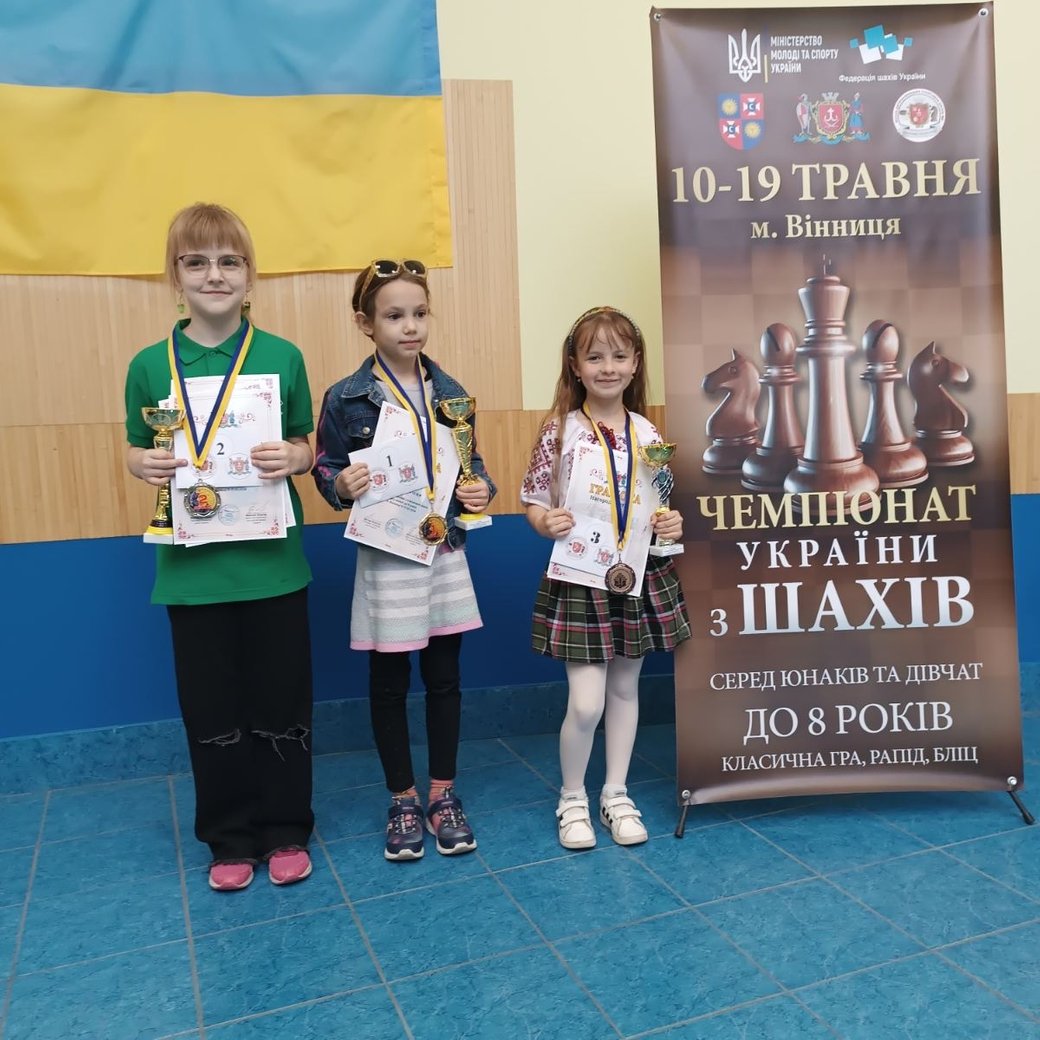 Юлія Псюк: Я навчила батьків грати в шахи