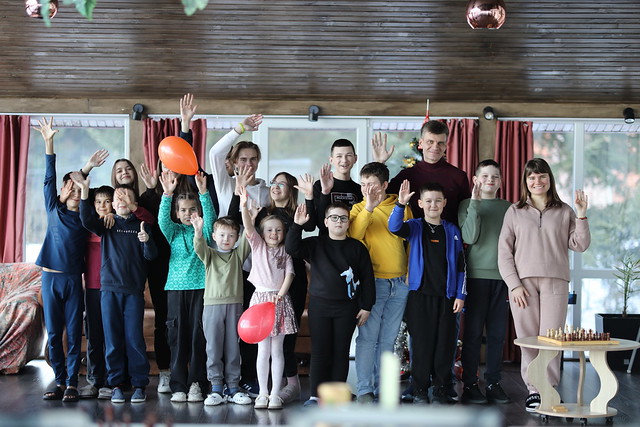 Різдвяний шаховий табір у Карпатах об’єднав дітей Донеччини