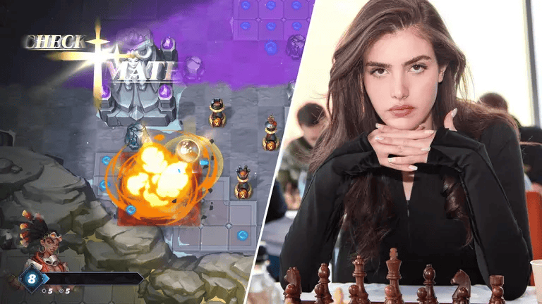 Найефектніша шахістка світу представила власну відеогру 