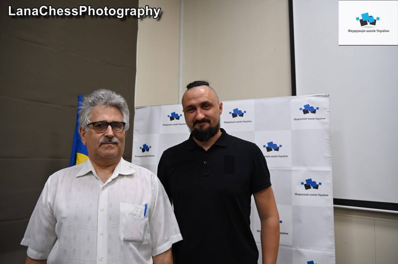 Михайло Селезньов та президент ФШУ Олександр Камишін.