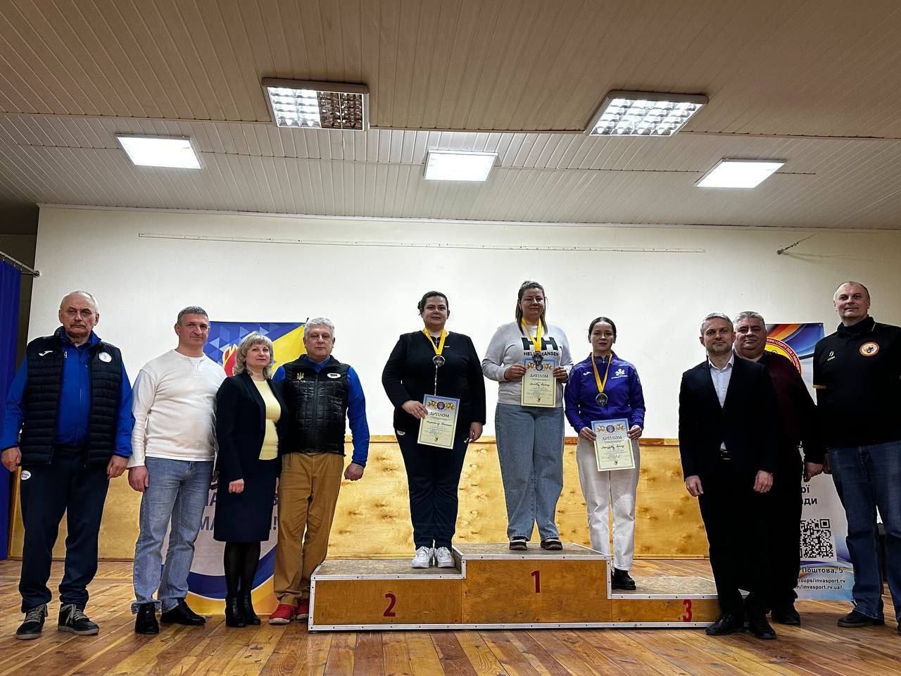 Призерки чемпіонату