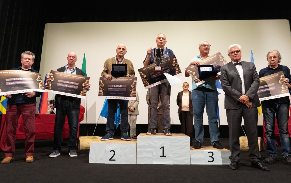 Олександр Репринцев виграв чемпіонат світу з шахів серед ветеранів в Ґалліполі